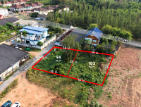 Land for sale in Surat Thani, Soi Pathumporn 2, near the hospital, price 1.5 million baht