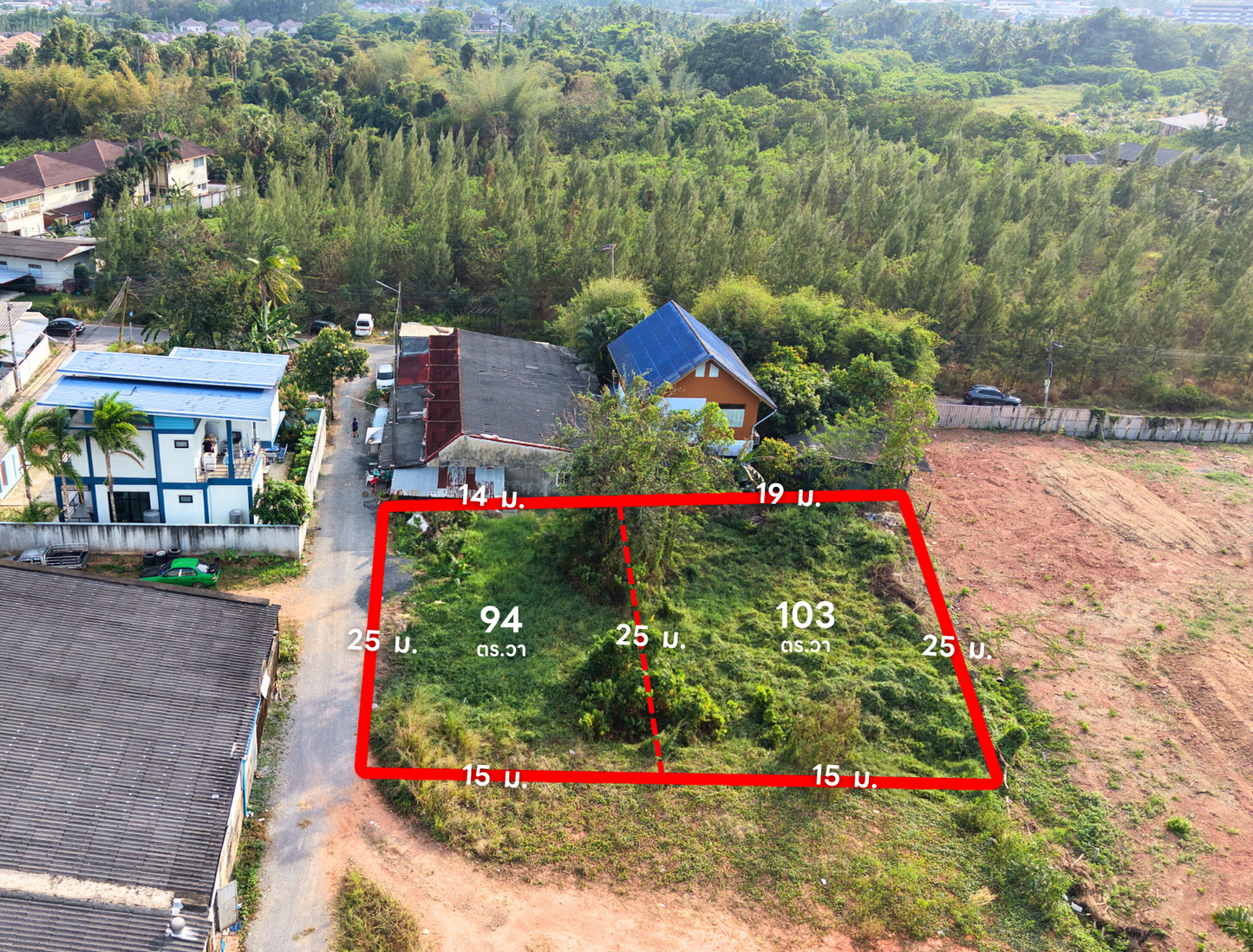 [ขายด่วน] ที่ดินแบ่งล็อกขาย @ปทุมพร 2 ใกล้รร.นานาชาติ ยูนิคอร์นบริติช ราคา 1.XX ลบ. / แปลง