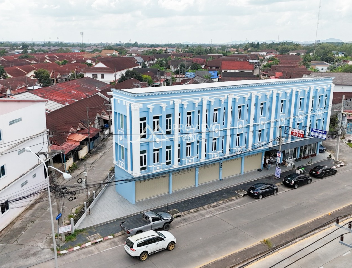 [ขายด่วน] อาคารพาณิชย์ ตึก 3 ชั้น (3 คูหา,2 คูหา) เส้นตัดใหม่ @ ศรีเกษม 15 เริ่มต้นที่ 10.XX ลบ.