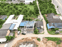 Urgent Sale: House with land near Khao Nipon Police Station, Wiang Sa District, Surat Thani Province. Total area 162.4 sq. wah. 2 bedrooms, 1 bathroom, 1 kitchen, 1 living room, and a backyard area suitable for a vegetable garden or other construction.
