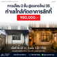 2-story townhome, 16.5 square wah, Soi Talad Mai 35, near Lucky Restaurant, price 980,000 Baht