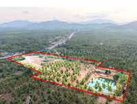 Vacant land for sale, near Lotus Regional Distribution Center, Surat Thani. 18 rai, 83.6 square wah.