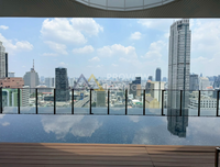 [CANCELED/URGENT SALE] Luxury Condo Noble Revo Silom, 24th Floor, 66.15 sq.m., 2 Beds, 2 Baths, Near BTS Surasak, Bangkok