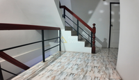For urgent sale: Dormitory in Suratthani, Special Soi, Prince of Songkla University. Fully rented all year. Size 21.9 sq. wah, 7 bedrooms with en-suite bathrooms in every room. There is a hall on the ground floor for opening a shop. 8 bathrooms.