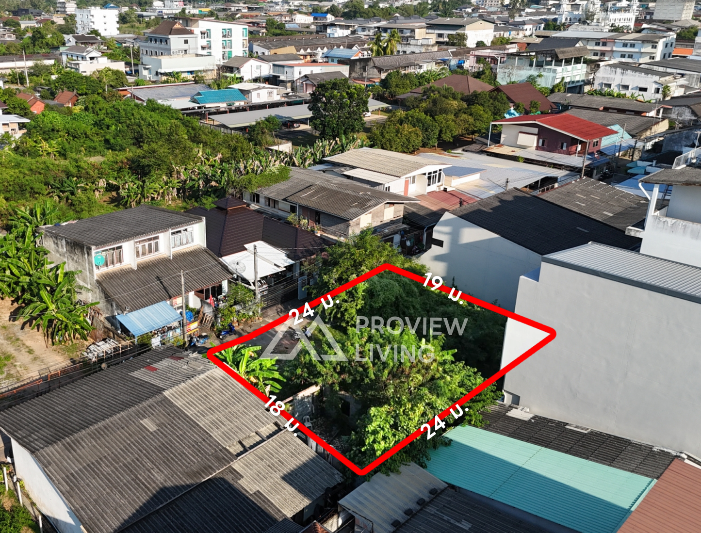 [ขายด่วน] ที่ดินเปล่า 106 ตร.วา โซนตลาดใหม่ ใกล้โชว์รูมอิซูซุเพียง 190 เมตร หน้ากว้าง 24 เมตร | ลึก 18 เมตร