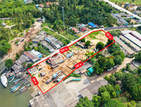ขายด่วน ที่ดินขนาดใหญ่ สุราษฎร์ธานี 2 ไร่ 40 ตร.วา พร้อมอู่เรือเก่า ใกล้โรงไฟฟ้าขนอม ติดถนน – ติดคลอง – พร้อมใช้ ขนอม สิชล นครศรีธรรมราช