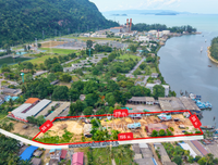 ขายด่วน ที่ดินขนาดใหญ่ สุราษฎร์ธานี 2 ไร่ 40 ตร.วา พร้อมอู่เรือเก่า ใกล้โรงไฟฟ้าขนอม ติดถนน – ติดคลอง – พร้อมใช้ ขนอม สิชล นครศรีธรรมราช