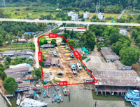ขายด่วน ที่ดินขนาดใหญ่ สุราษฎร์ธานี 2 ไร่ 40 ตร.วา พร้อมอู่เรือเก่า ใกล้โรงไฟฟ้าขนอม ติดถนน – ติดคลอง – พร้อมใช้ ขนอม สิชล นครศรีธรรมราช