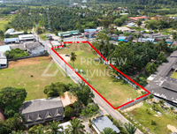 [For Rent] Vacant land, over 2 rai, Tha Muang Intersection, Khanom District, 100,000 / month