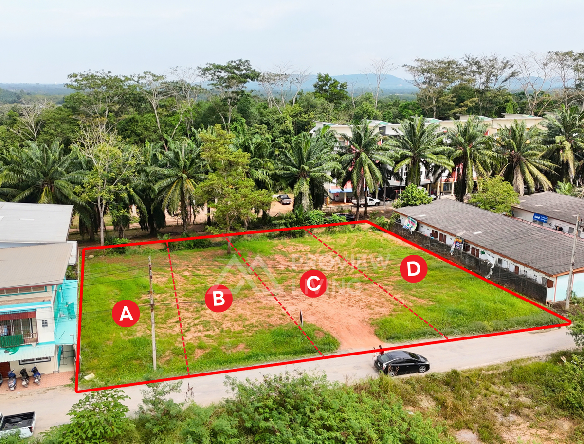 ขายที่ดินแบ่งล็อค 100 ตร.วา 4 แปลง @ซอยผูกพัน ม.อ.สุราษฎร์ธานี แปลงละ 1.5 X ล้านบาท ตารางวาละ 15,000 บาท