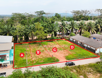 ขายที่ดินแบ่งล็อค 100 ตร.วา 4 แปลง @ซอยผูกพัน ม.อ.สุราษฎร์ธานี แปลงละ 1.5 X ล้านบาท ตารางวาละ 15,000 บาท