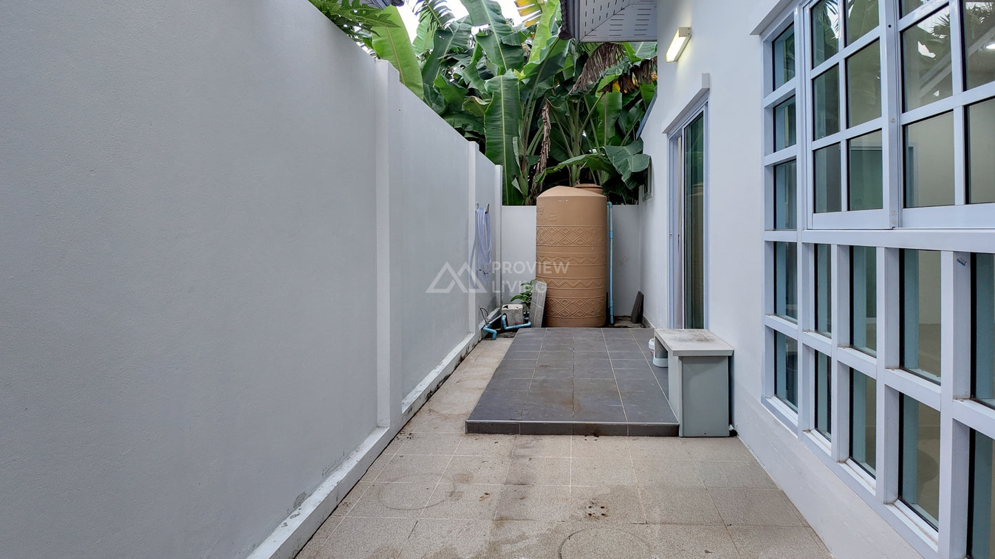 [ขายด่วน] บ้านแฝด โครงการวิลล่าเทมโป้ ซอยโกเตง รีโนเวทครบหิ้วกระเป๋าพร้อมเข้าอยู่ | 33.2 ตร.วา | 2 ห้องนอน 2 ห้องน้ำ 2 จอดรถ