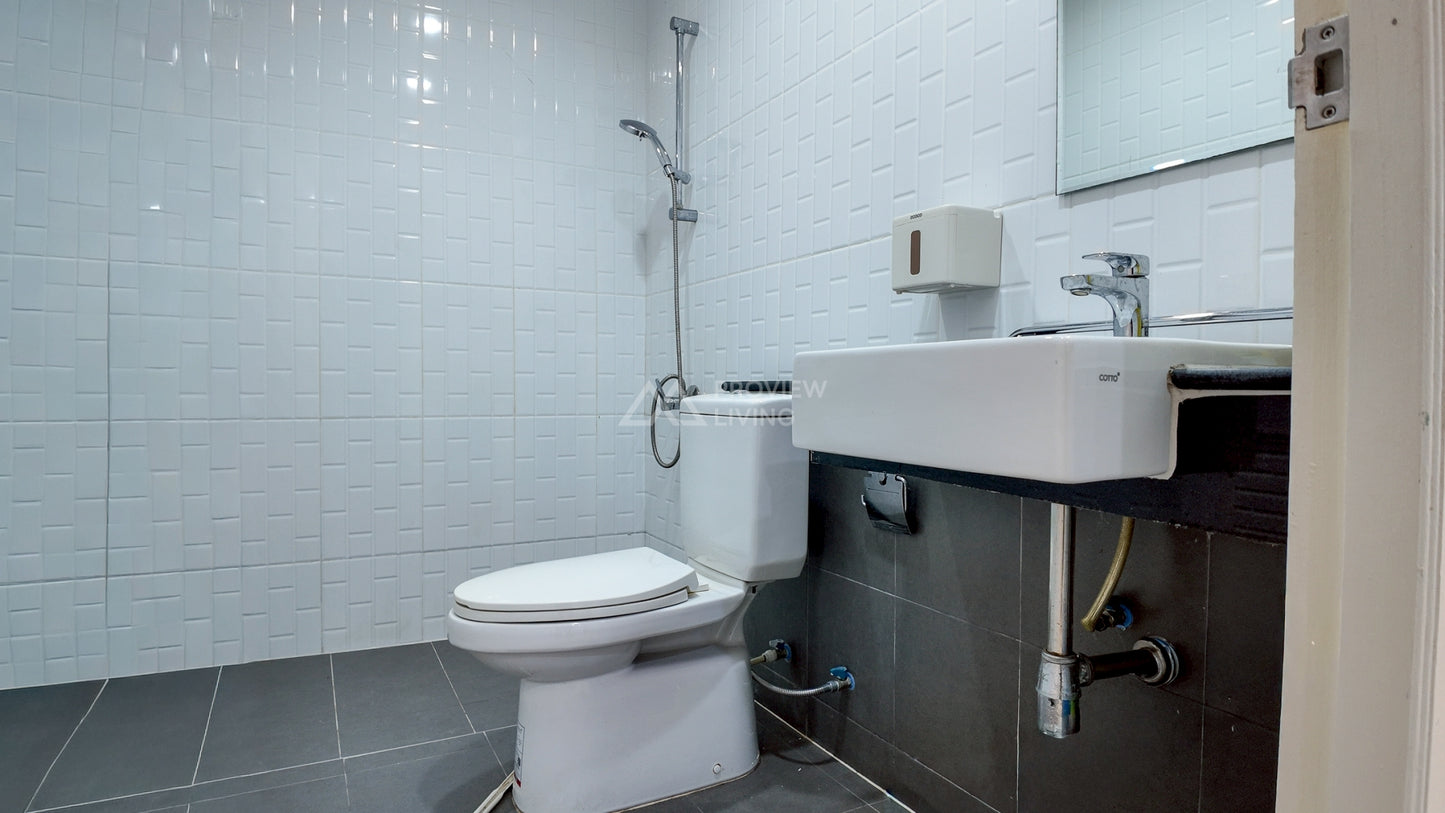 [ขายด่วน] บ้านแฝด โครงการวิลล่าเทมโป้ ซอยโกเตง รีโนเวทครบหิ้วกระเป๋าพร้อมเข้าอยู่ | 33.2 ตร.วา | 2 ห้องนอน 2 ห้องน้ำ 2 จอดรถ