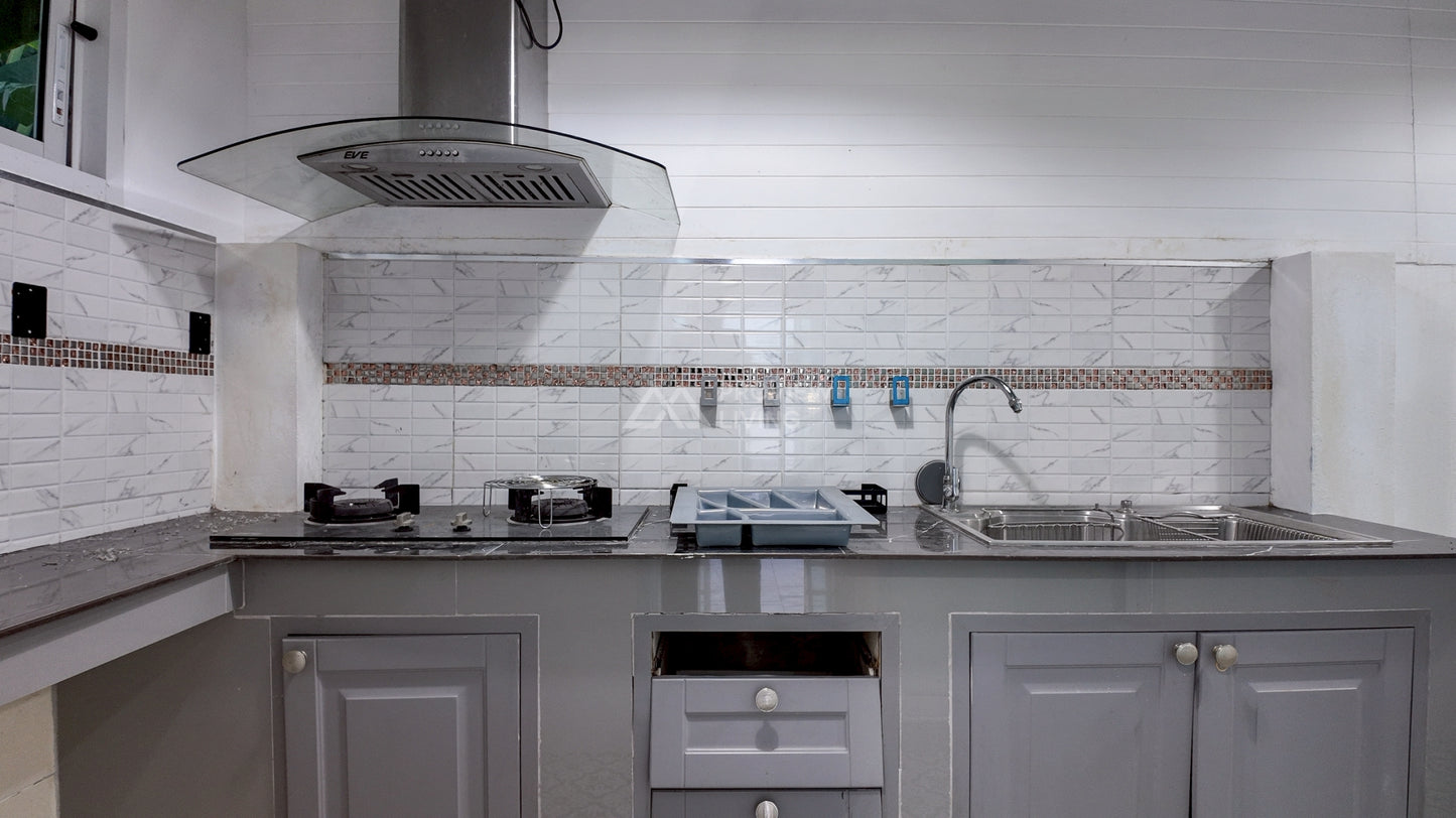 [ขายด่วน] บ้านแฝด โครงการวิลล่าเทมโป้ ซอยโกเตง รีโนเวทครบหิ้วกระเป๋าพร้อมเข้าอยู่ | 33.2 ตร.วา | 2 ห้องนอน 2 ห้องน้ำ 2 จอดรถ