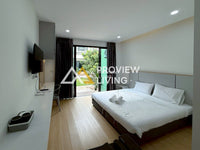 Urgent sale: Apartelle business with tenants in Surat Thani city center, 59 rooms, generating 8-9 million baht per year immediately, 59 bedrooms.