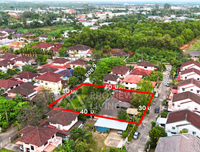 บ้านเดี่ยว 2 หลัง + สวน หมู่บ้านเสาวลักษณ์ 2  @บางกุ้ง 26-000003 @หมู่บ้านเสาวลักษณ์ ซอย 10
