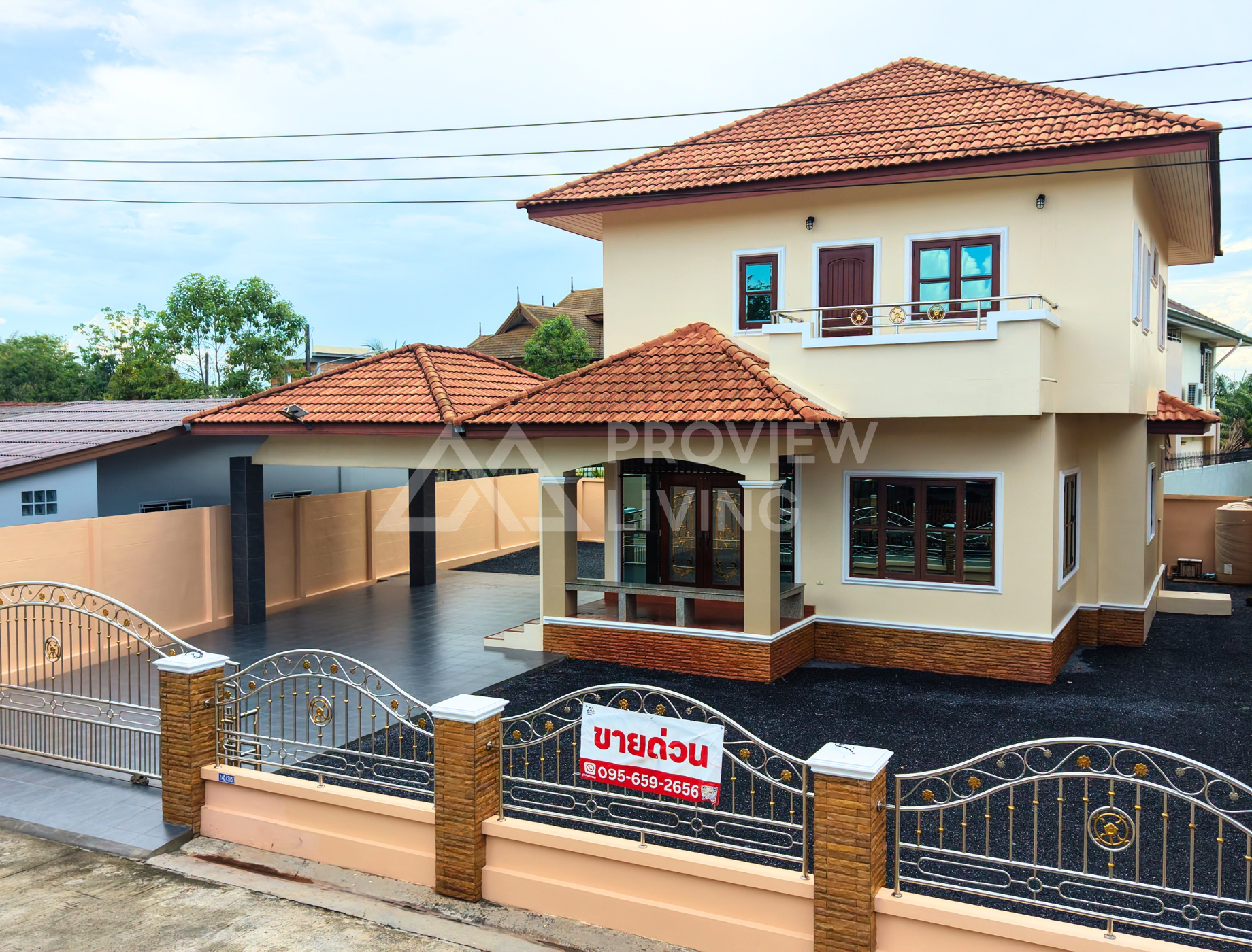 ขายบ้านเดี่ยว2 ชั้น หลังมุม ซอยศรีเกษม 15 100 ตร.วา 3 ห้องนอน 3 ห้องน้ำ 4 ที่จอดรถ บ้านวาสนา ตัดใหม่ในลึก (แถวโรงฆ่าสัตว์) สุราษฎร์ธานี