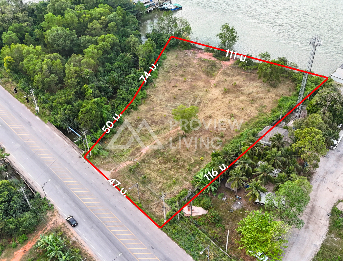 [ปล่อยเช่า] ที่ดินเปล่า ใกล้ท่าเรือ NP Marine 5 ไร่ 52.5 ตารางวา ค่าเช่า 100,000/เดือน (สัญญาเริ่มต้น 5-10 ปี)