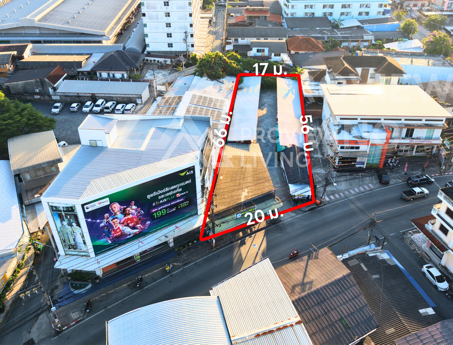  26-000034 ที่ดิน 247 ตร.วา @ดอกนก 7 (พร้อมผู้เช่า-รับรายได้ 80,000.-)  ติด AIS Telewiz, คลินิกรักษ์ฟัน ถนนดอนนก @เมืองสุราษฎร์ธานี 