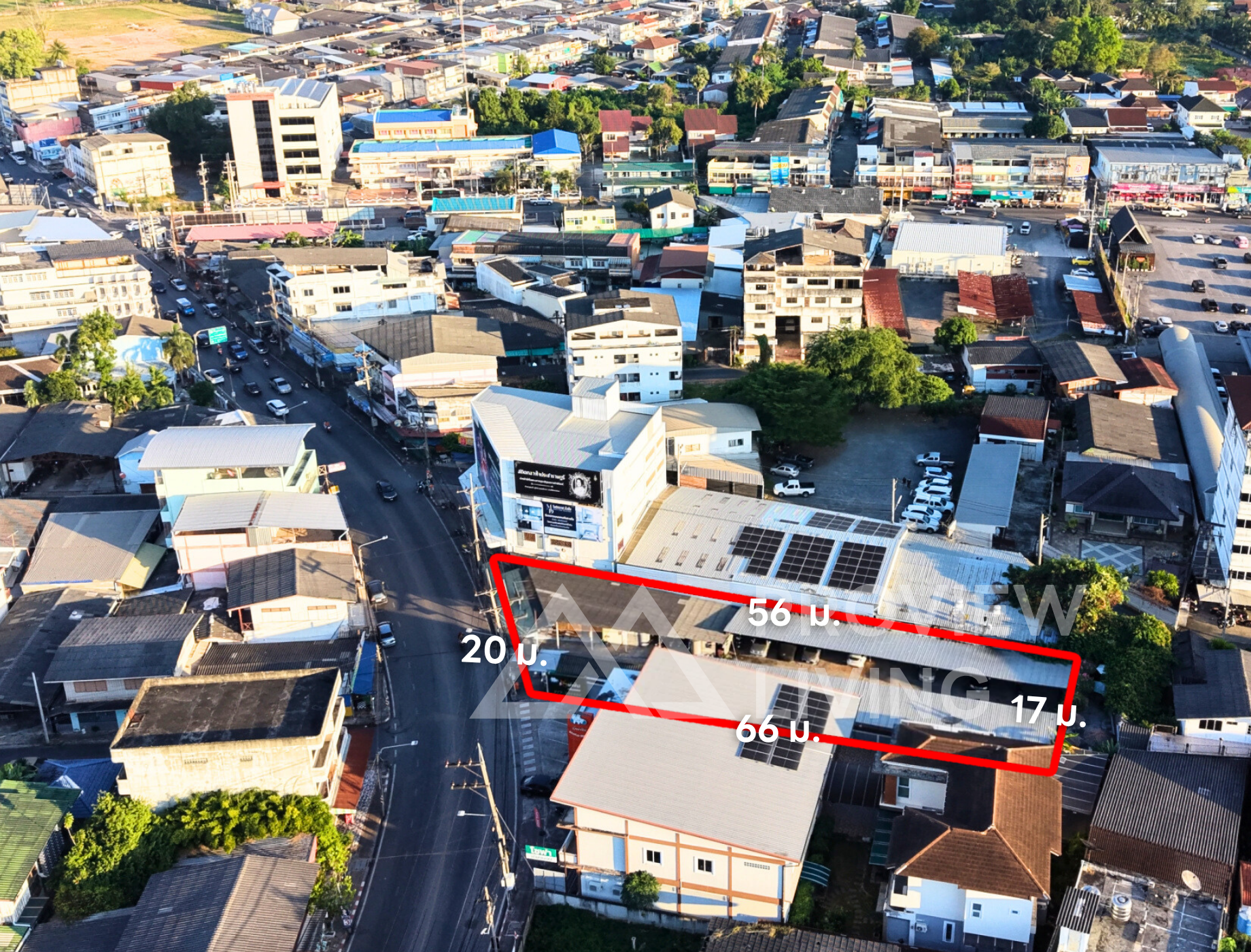  26-000034 ที่ดิน 247 ตร.วา @ดอกนก 7 (พร้อมผู้เช่า-รับรายได้ 80,000.-)  ติด AIS Telewiz, คลินิกรักษ์ฟัน ถนนดอนนก @เมืองสุราษฎร์ธานี 