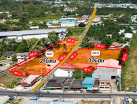 ขายด่วน ที่ดินเปล่า สุราษฎร์ธานี ตรงสามแยกท่าม่วง เนื้อที่ 13 ไร่