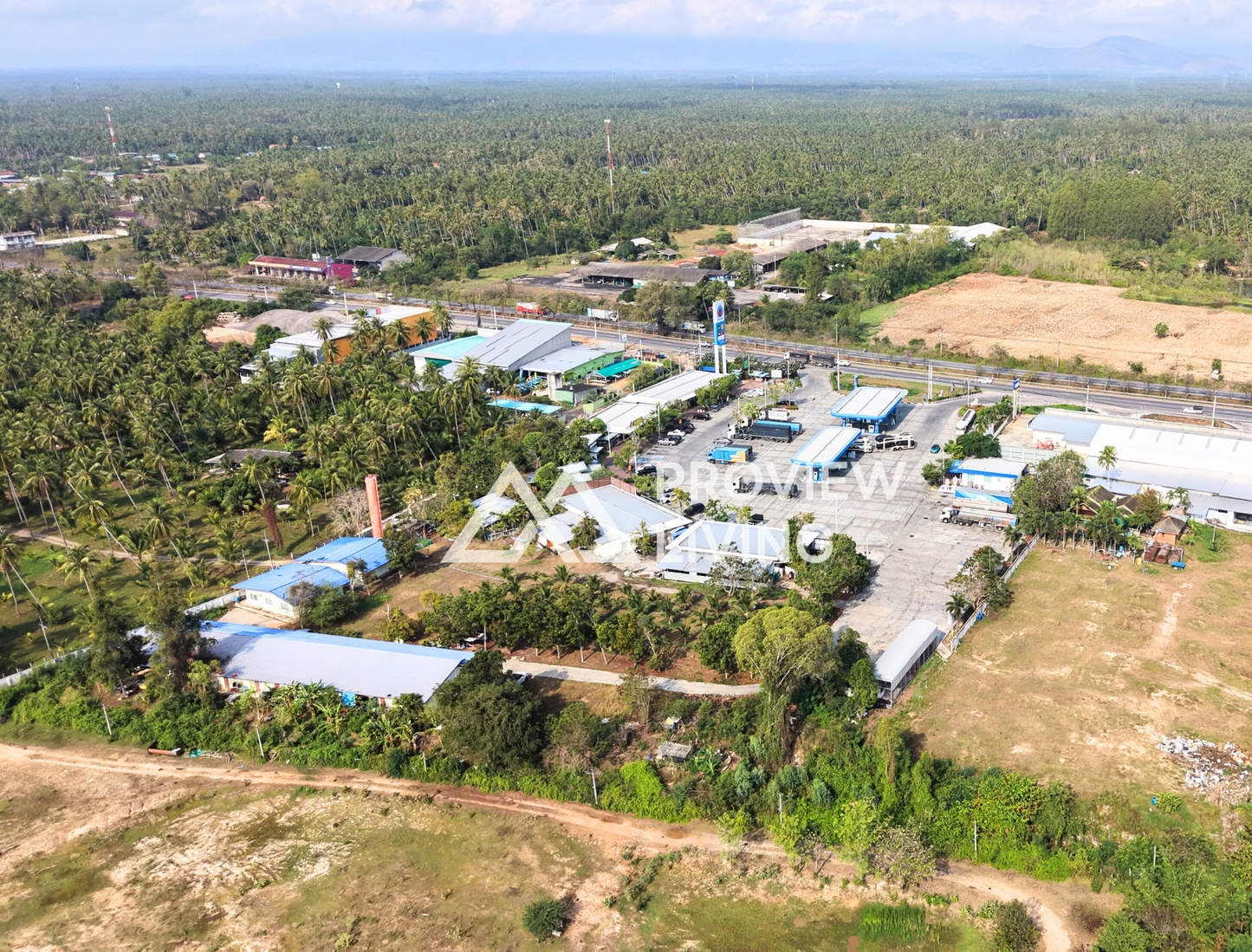 26-000054 ธุรกิจปั๊มน้ำมัน ปตท.  15  ไร่ สาขาทุ่งประดู่  @ทับสะแก ปั๊มไซส์ XL  “40 หัวจ่าย”   หน้ากว้าง  103  ม.  ลึก  214  ม. 