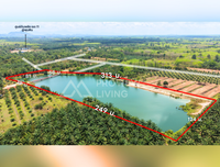26-000059 ที่ดินบ่อดิน  24 ไร่  ต.หนองไทร ใกล้สุเทพฟาร์ม ไข่ไก่ @พุนพิน