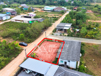ที่ดินเปล่าถมแล้ว 50 ตร.วา ใกล้โรงเรียนวัดท่าไทร  @ท่าทองใหม่ กว้างติดถนน 21 ม.   ลึก 10 ม. อ.กาญจนดิษฐ์  จ.สุราษฎร์ธานี