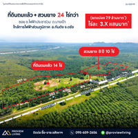 ขายที่ดินถมแล้ว + สวนยาง 24 ไร่กว่า ซอย ช.ไฟฟ้าประชาร่วม ต.บางเป้า ใกล้การไฟฟ้าส่วนภูมิภาค อ.กันตัง จ.ตรัง