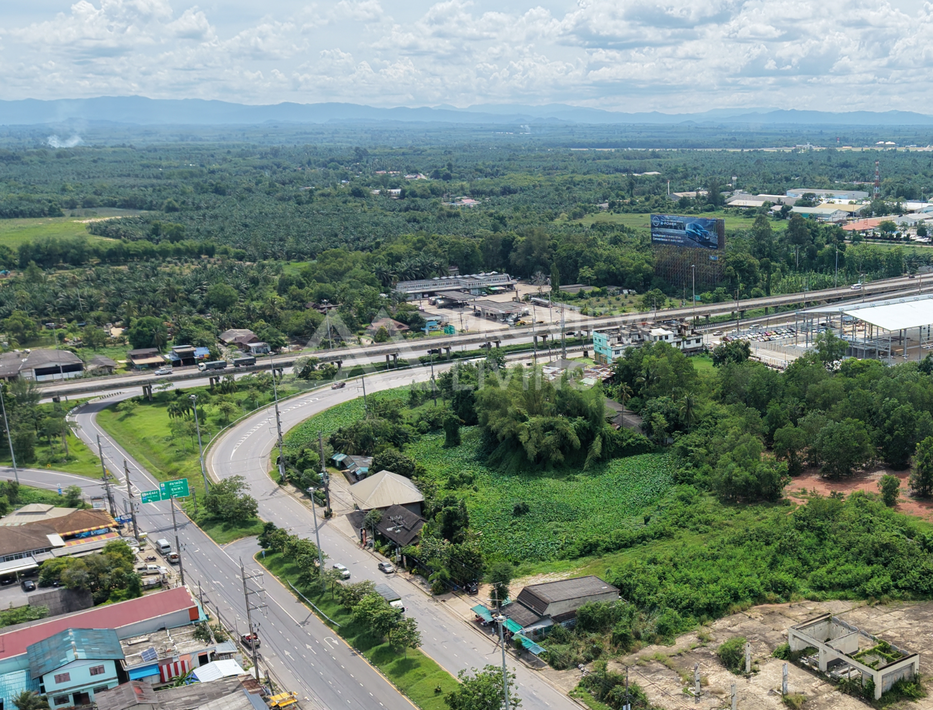 ขายที่ดิน 5 ไร่ + ตึก 3 ชั้น 2 คูหา + บ้านพักคนงาน สามแยกหนองขลี ยกแปลง 26 ลบ.
