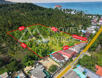 ขายที่ดินเปล่า ตลิ่งงาม เกาะสมุย 3 ไร่ 3 งาน 21 ตร.วา ราคา 7.5 ล้านบาท/ไร่