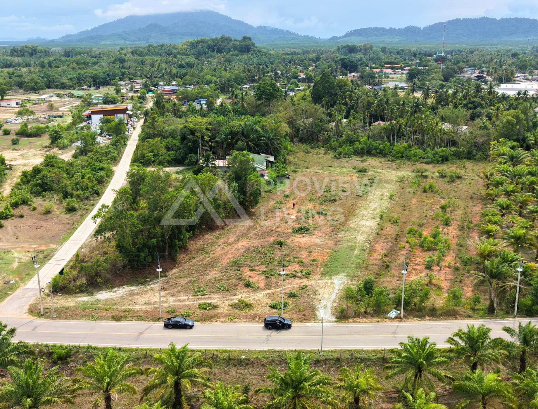ขายที่ดินแบ่งล็อค @ระนอง ใกล้ The Baroni Ranong 400 ม. โซน 14 โค้ง ใกล้สนามบิน 9 กม.