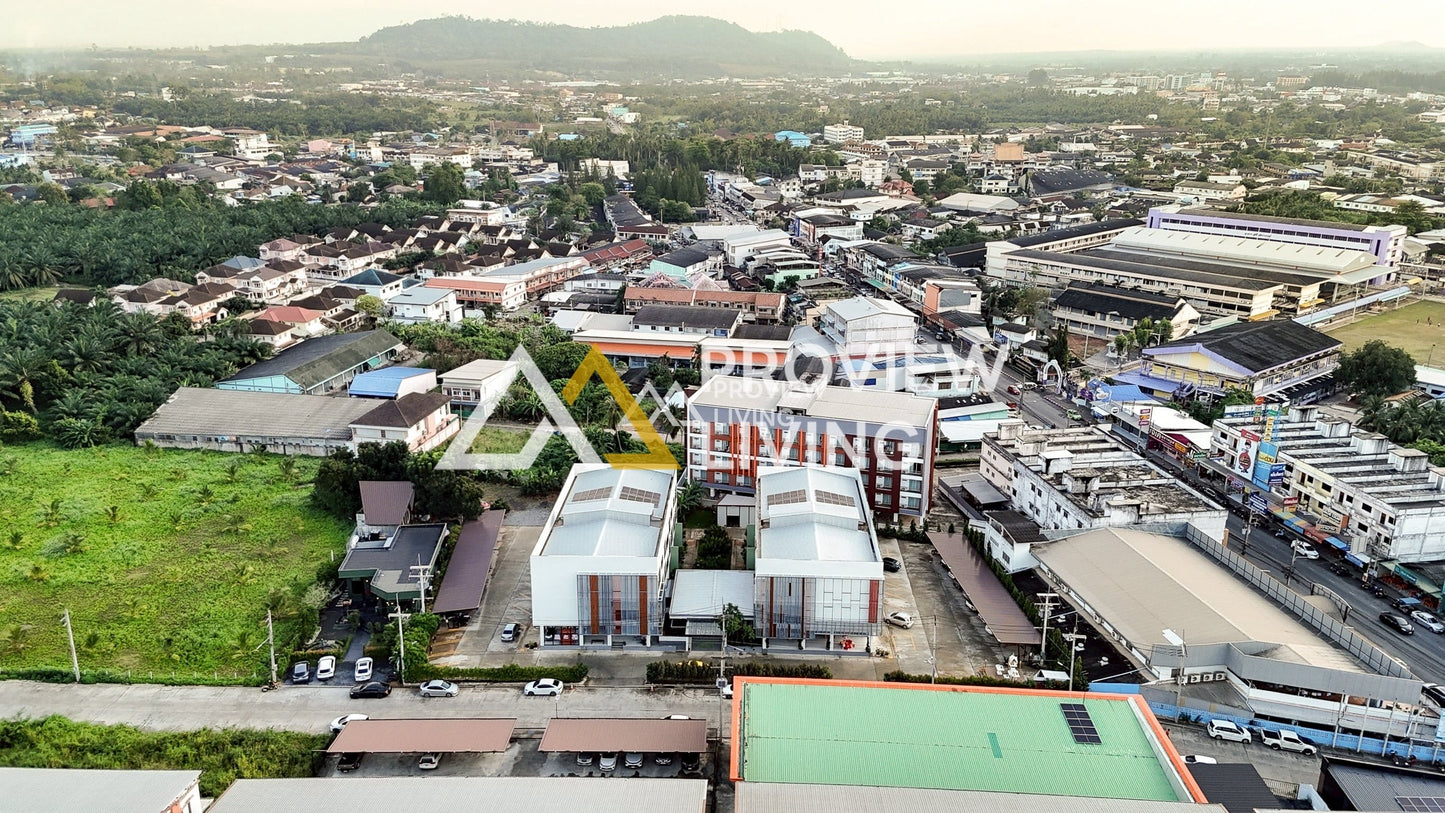 [ขายด่วน] ธุรกิจที่พัก Apartelle พร้อมผู้เช่า ใจกลางเมืองสุราษฎร์ จำนวน 59 ห้อง รับรายได้ทันที 8-9 ล้านต่อปี