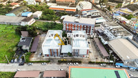 Urgent sale: Apartelle business with tenants in Surat Thani city center, 59 rooms, generating 8-9 million baht per year immediately, 59 bedrooms.