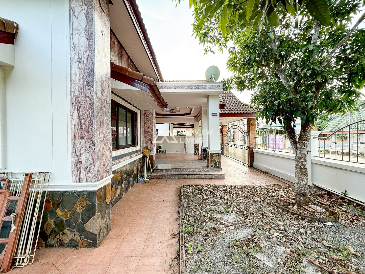 [ขายด่วน] บ้านเดี่ยวชั้นเดียว หลังมุม ถนนพ่อขุนทะเล หมู่บ้านโกลเด้นท์โฮม ขนาด 69.6 ตร.วา | 3 ห้องนอน 2 ห้องน้ำ 2 จอดรถ