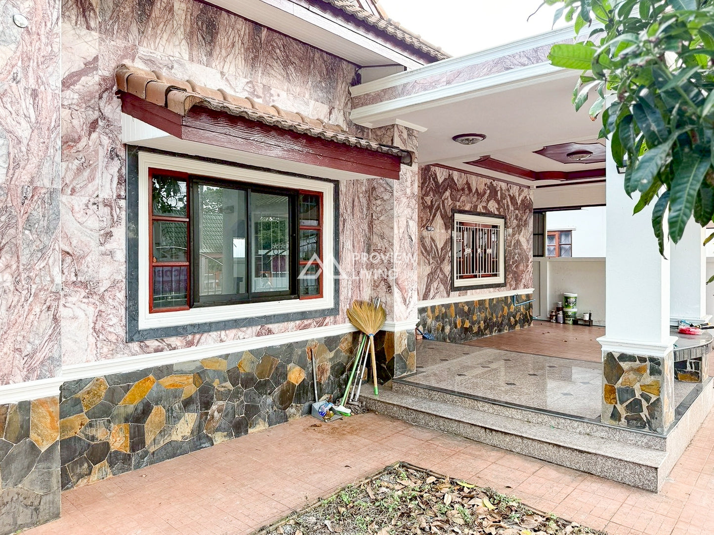 [ขายด่วน] บ้านเดี่ยวชั้นเดียว หลังมุม ถนนพ่อขุนทะเล หมู่บ้านโกลเด้นท์โฮม ขนาด 69.6 ตร.วา | 3 ห้องนอน 2 ห้องน้ำ 2 จอดรถ