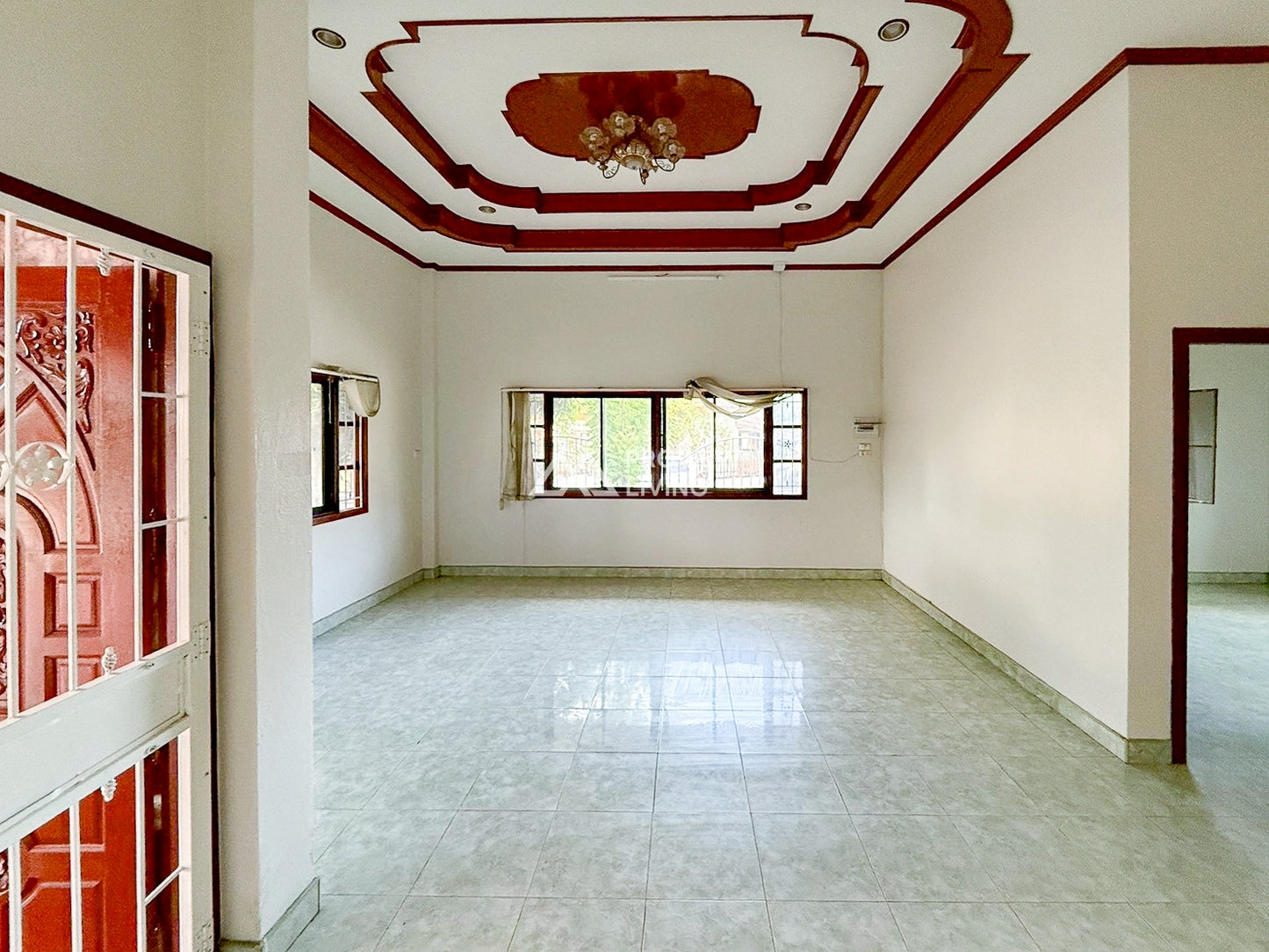 [ขายด่วน] บ้านเดี่ยวชั้นเดียว หลังมุม ถนนพ่อขุนทะเล หมู่บ้านโกลเด้นท์โฮม ขนาด 69.6 ตร.วา | 3 ห้องนอน 2 ห้องน้ำ 2 จอดรถ