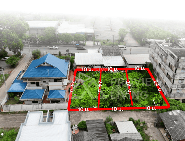 URGENT SALE! Rare Item! Land in city center, Amphoe Road Soi 2, size 174 sq. wah, price 2X,XXX baht/sq. wah. 200 m from Saha Thai.