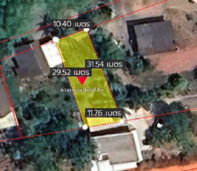 [ขายด่วน] ที่ดินเปล่า แปลงมุม เนื้อที่รวม 1 ไร่ 1 งาน 77 ตารางวา พิกัด ทุ่งกง กาญจนดิษฐ์ สุราษฎร์ธานี