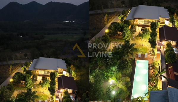 [Reserved] Luxury Villa Baan Chiang Hua Hin, large land 2 rai 3 ngan 72 sq. wah, designed for private relaxation or spending time together as a large family, accommodating more than 20 guests, Prachuap Khiri Khan