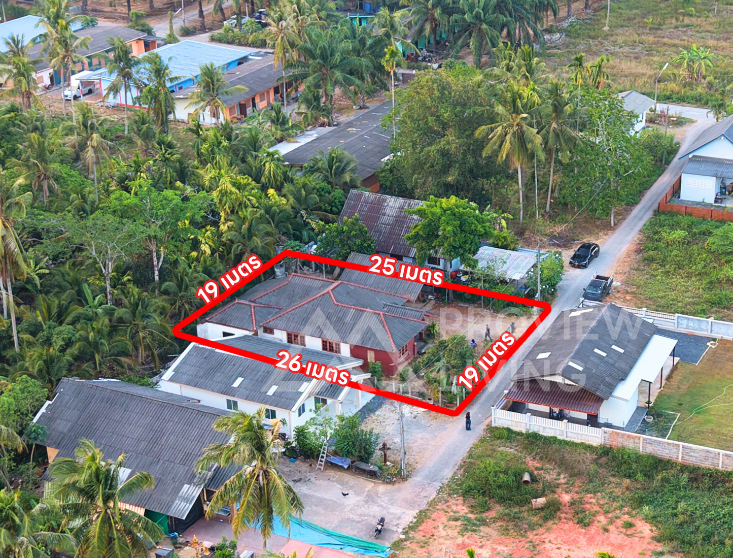 ขายบ้านเดี่ยว สุราษฎร์ ชนเกษม 43 ใกล้เขาท่าเพชร 5 ห้องนอน 130.5 ตร.วา ราคา 3.8 ล้านบาท