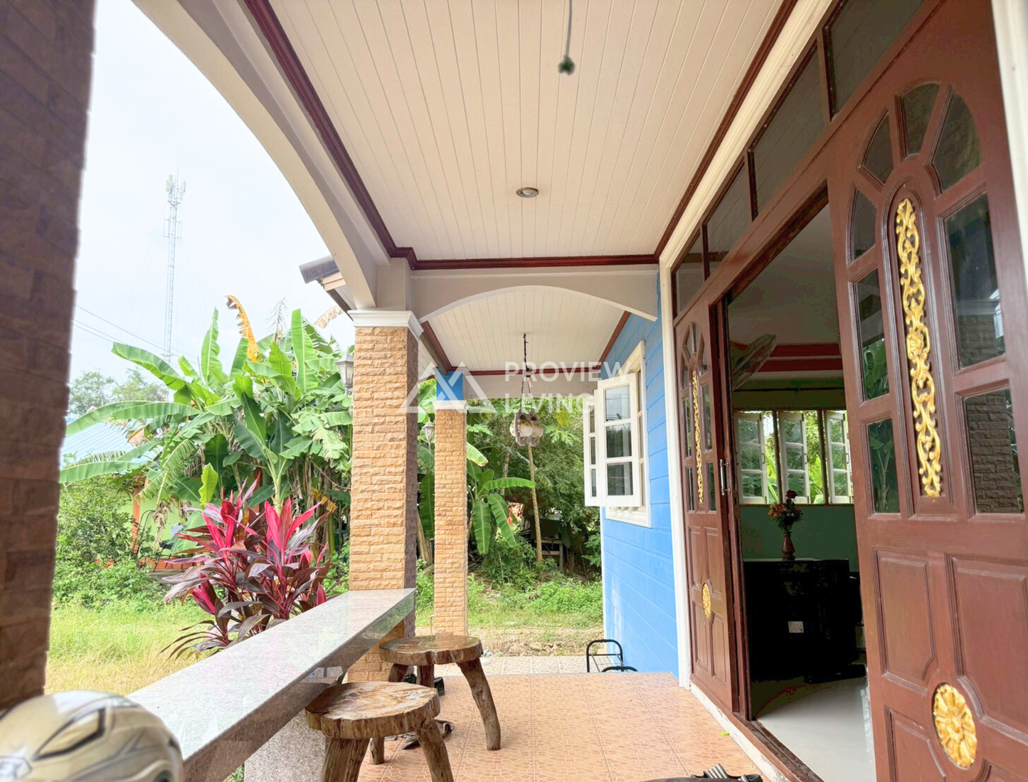 [ขายด่วน] บ้านเดี่ยว 2 ชั้น พร้อมที่ดิน ขนาด 1 งาน 53.9 ตารางวา หน้าติดถนนใหญ่ ใกล้สถานีรถไฟพุนพิน 2.3 กม.