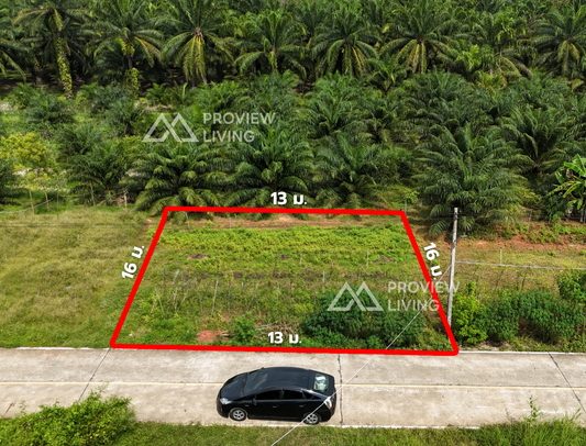 [ขายด่วน] ที่ดินเปล่า บ้านบางท่าข้าม พุนพิน เขาหัวควาย 50 ตารางวา ใกล้สถานีรถไฟ 2.4 กม. ราคาถูกมาก