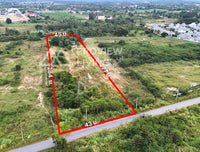 Urgent sale: Vacant land in Hua Hin, Prachuap, 6 rai 3 ngan 90 sq. wa, near Hua Hin Sam Phan Nam Floating Market. Price 4 million baht/rai.