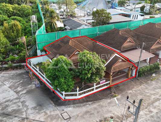 [ขายด่วน] บ้านเดี่ยวชั้นเดียว หลังมุม ถนนพ่อขุนทะเล หมู่บ้านโกลเด้นท์โฮม ขนาด 69.6 ตร.วา | 3 ห้องนอน 2 ห้องน้ำ 2 จอดรถ