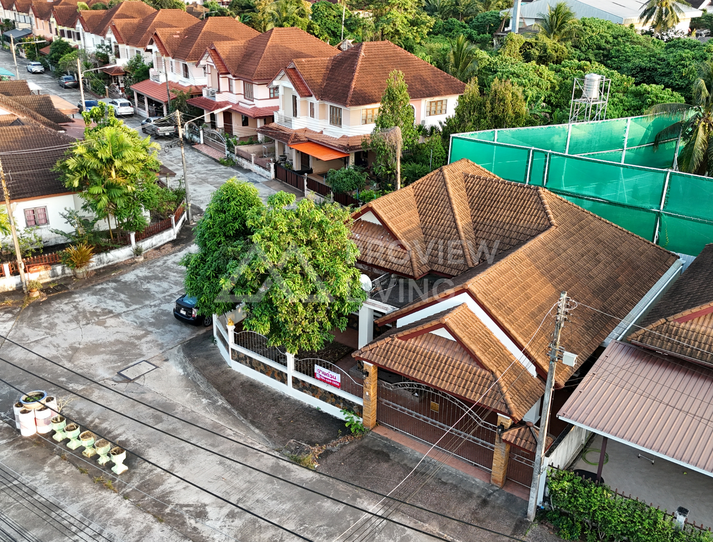 [ขายด่วน] บ้านเดี่ยวชั้นเดียว หลังมุม ถนนพ่อขุนทะเล หมู่บ้านโกลเด้นท์โฮม ขนาด 69.6 ตร.วา | 3 ห้องนอน 2 ห้องน้ำ 2 จอดรถ