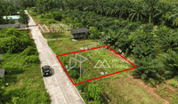 URGENT SALE: Vacant land, Surat Thani, Ban Bang Tha Kham, Phunphin, Khao Hua Khwai, 50 sq. wah. Very close to the train station (2.4 km). Very cheap price.