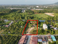 ขายด่วน ที่ดิน สุราษฎร์ธานี ใกล้บึงขุนทะเล หน้าติดถนน หลังติดคลอง ขนาด 2 ไร่ 1 งาน 61.8 ตร.วา หน้ากว้าง 48 เมตร ราคาเพียง 1X ล้านบาท
