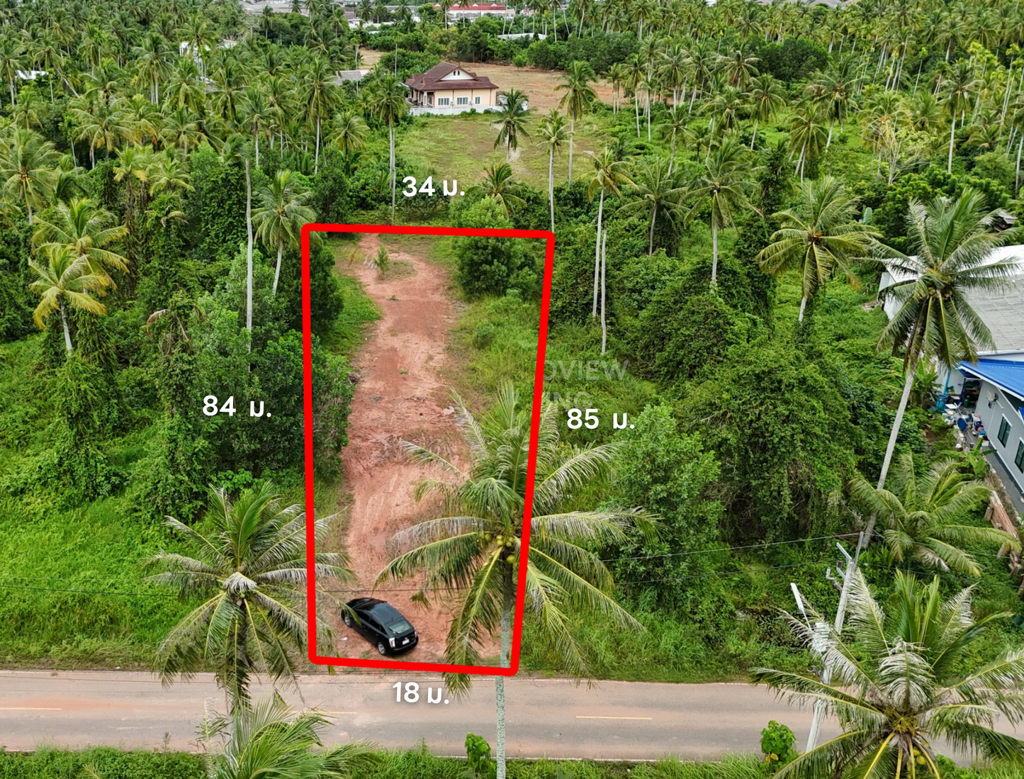 [ขายด่วน] ที่ดินเปล่า 1 ไร่ 1 งาน 57.3 ตารางวา ทำเลทองย่านวัดประดู่ หลังโฮมโปร ใกล้ โรงพยาบาลสุราษฎร์ เซ็นทรัลสุราษฎร์ หน้ากว้าง 18 เมตร