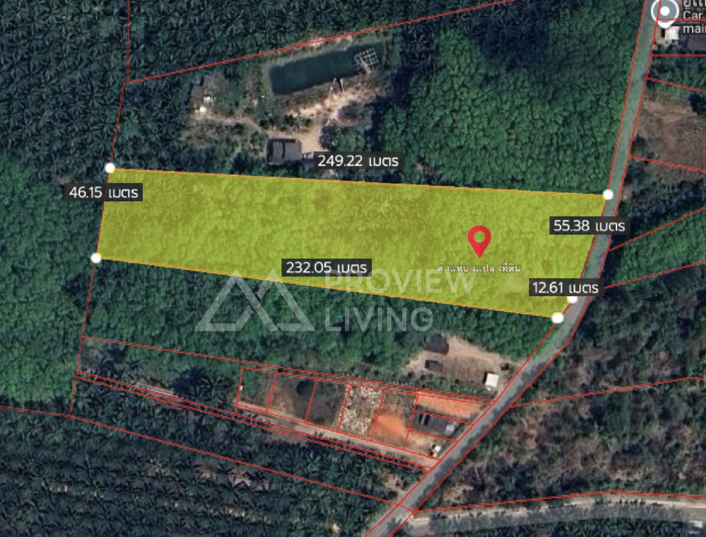 [ขายด่วน] ที่ดิน 8 ไร่ 58 ตร.วา หน้ากว้าง 68 เมตร ใกล้ อบต.ทุ่งกง กาญจนดิษฐ์ ราคาไร่ละ 1.XX ล้านต้น ๆ